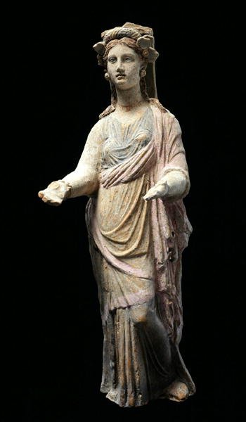 カノサン像 前4～前3世紀 テラコッタ 作： ギリシャ語ギリシャ語