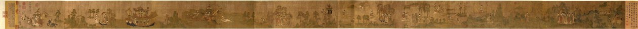 Gu Kaizhi、羅川のニンフ、Gugong（故宮博物院）、北京 作： グー・カイジ