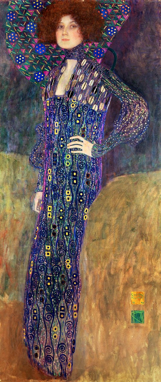 エミリーフロッジ、1902 作： グスタフ・クリムト