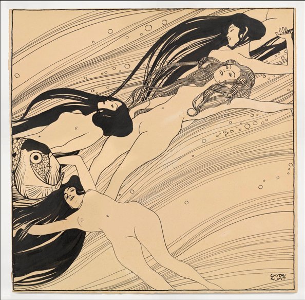 魚の血 作： グスタフ・クリムト