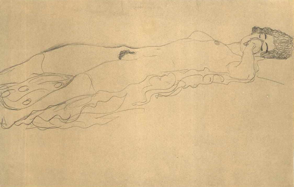 嘘つき右 作： グスタフ・クリムト