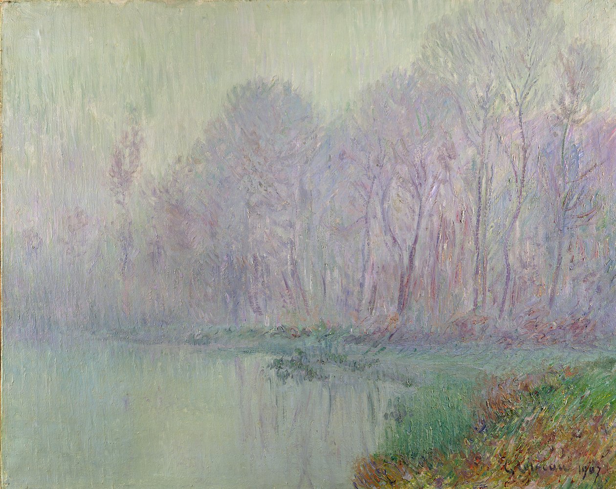 朝の霧、1907 作： グスタフ・ロワゾー