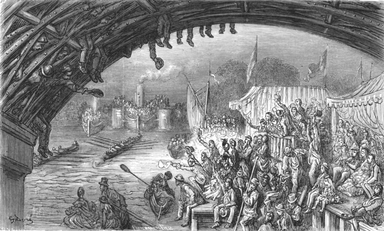 「バーンズ橋」、1872 年。 作： ギュスターヴ・ドレ