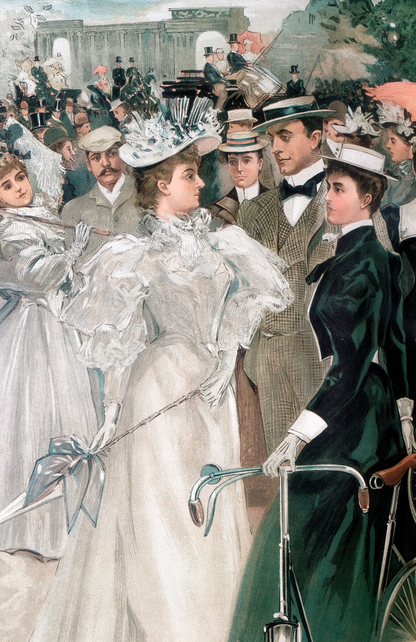 テリーザ、ロンドンデリー侯爵夫人、1896 年 作： ハル・ハースト
