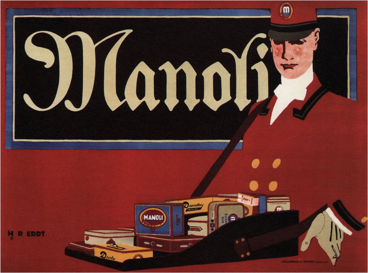 マノリ、1911 作： ハンス・ルディ・エルト