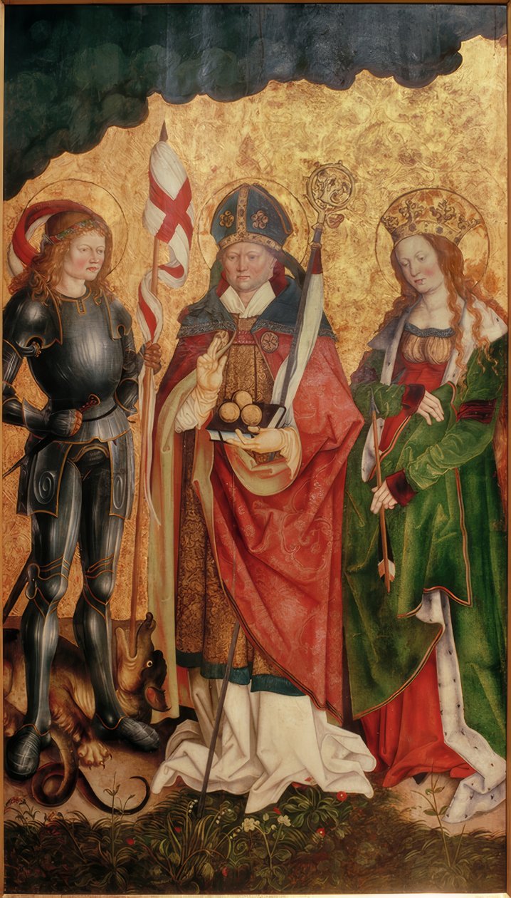Hl.St.George, St.Nicholas, St.Ursula 作： ハンス・ストリュブ