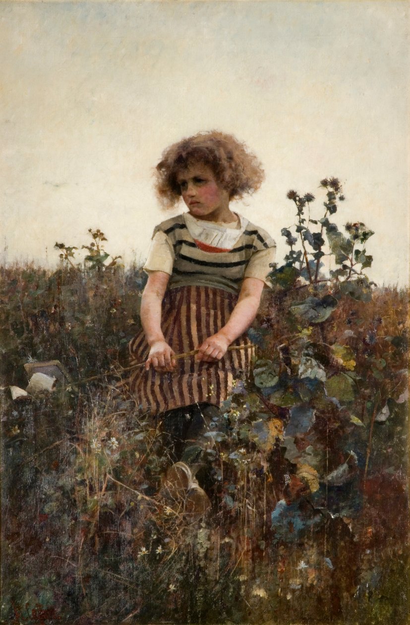 リトル・トゥラント、c.1880-1900 作： ヘクター・カフィエリ
