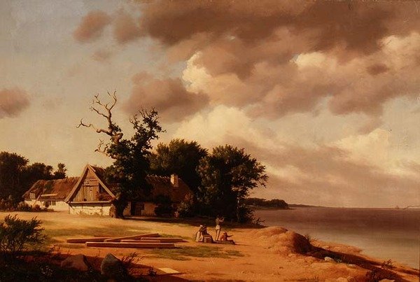 オーレスンの漁師（d.1839 作： ハインリッヒ・ブンツェン
