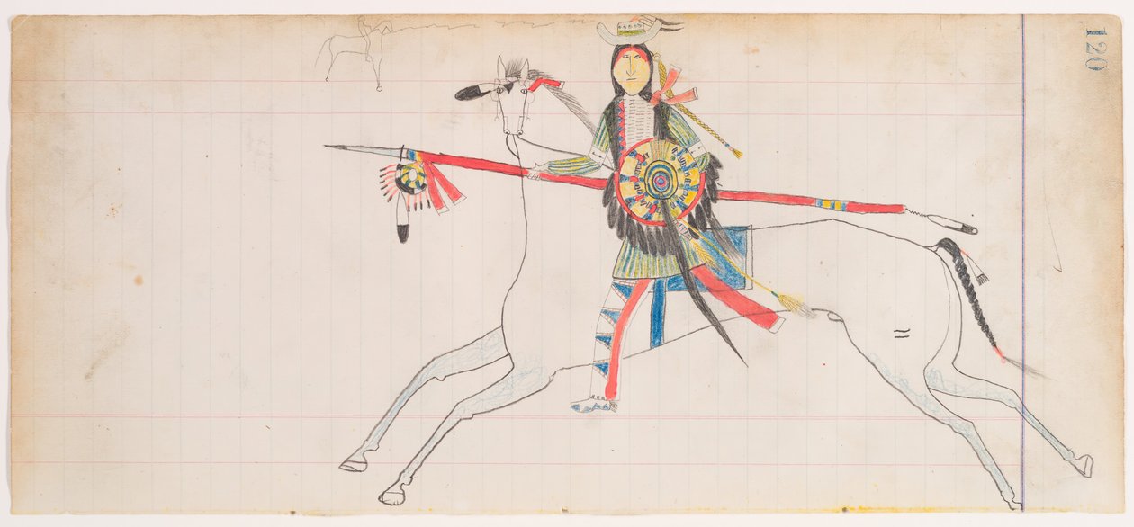 自画像、約。 1880年。 作： ヘンダーソンレッジャーアーティストA。