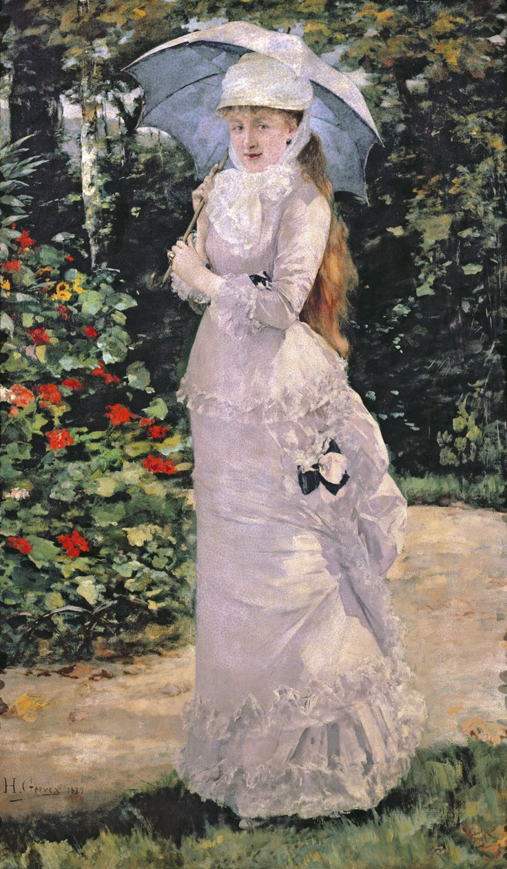 マダムヴァルテッセデラビニェ、1889年 作： アンリ・ジェルベックス