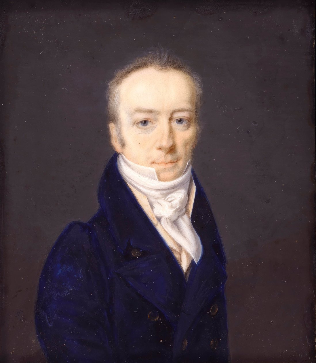 ジェームス・スミスソンの肖像（約1765-1829） 作： アンリ・ジョセフ・ジョンズ