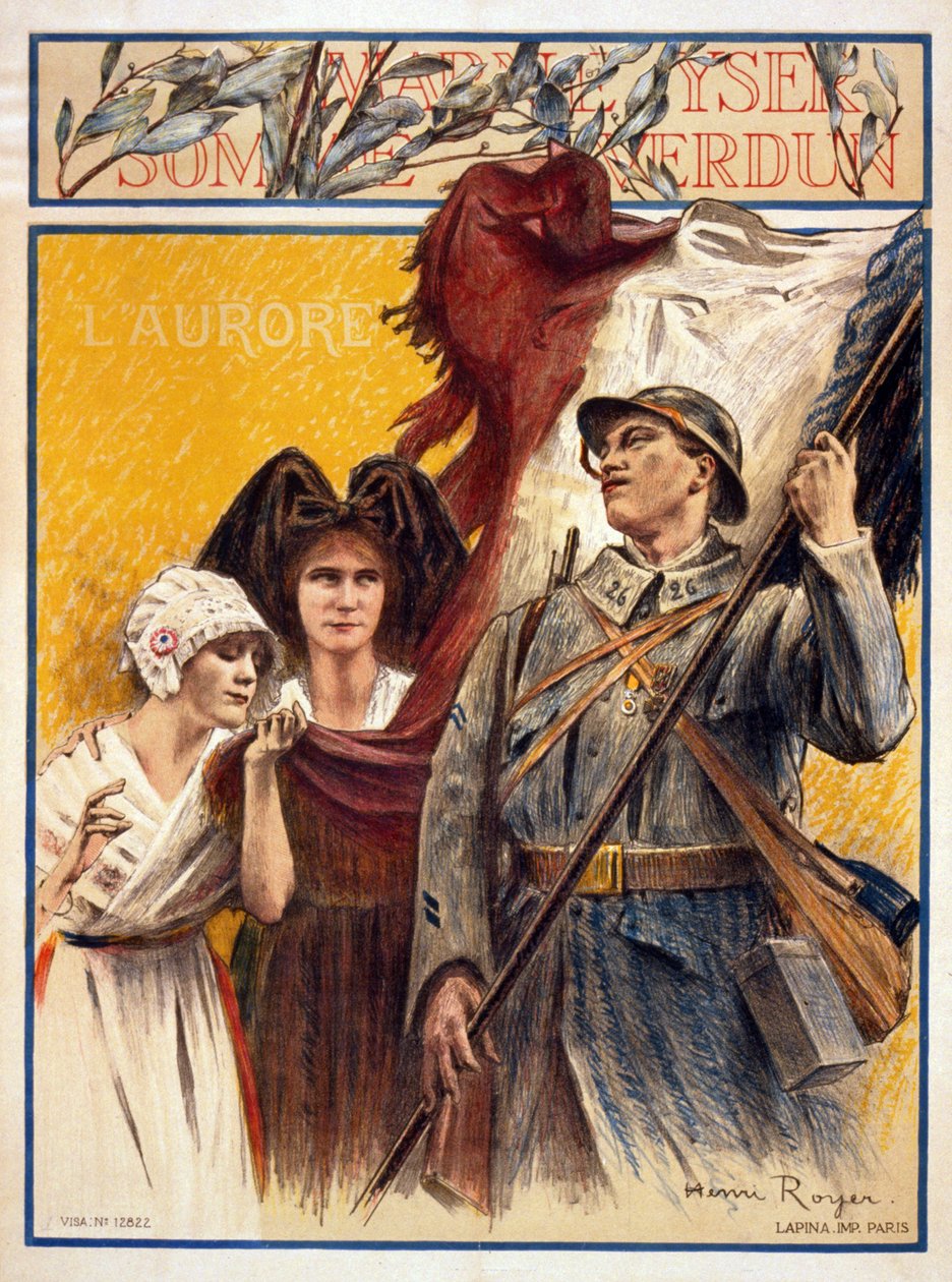 1918年の解放ローンに申し込む 作： アンリ・ロイヤー
