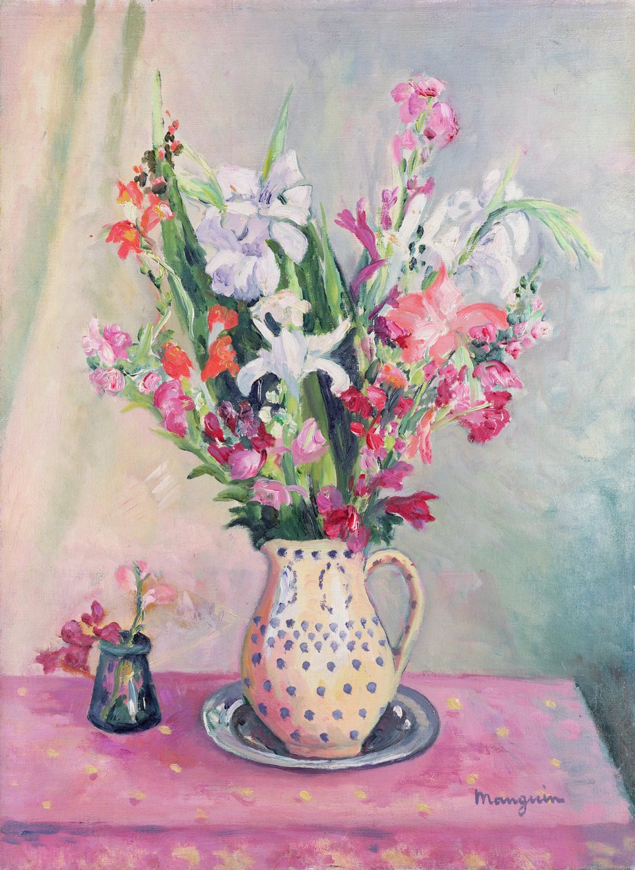 Gladioli in a Vase   1454326   ja       japanese Successfully Translated  Original: Silver Pheasant And Peonies (ink and colour on silk) Translat: Silver Pheasant And Peonies (ink and colour on silk) 1453323 ja japanese Successfully Translated Original: Sk 作： アンリ・シャルル・マンギン