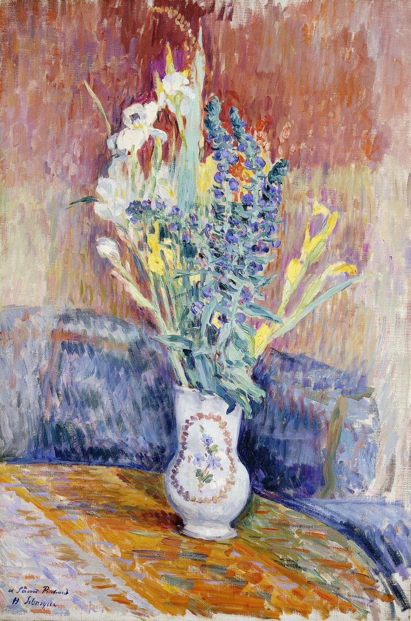 花束;花の花束、 作： アンリ・ルバスク