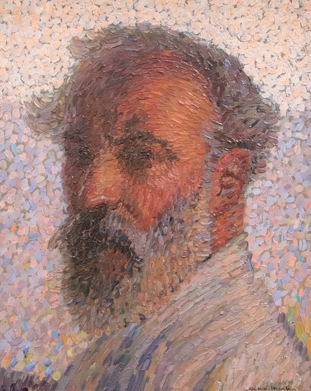 自画像、c。 1912年。 作： アンリ・マーティン
