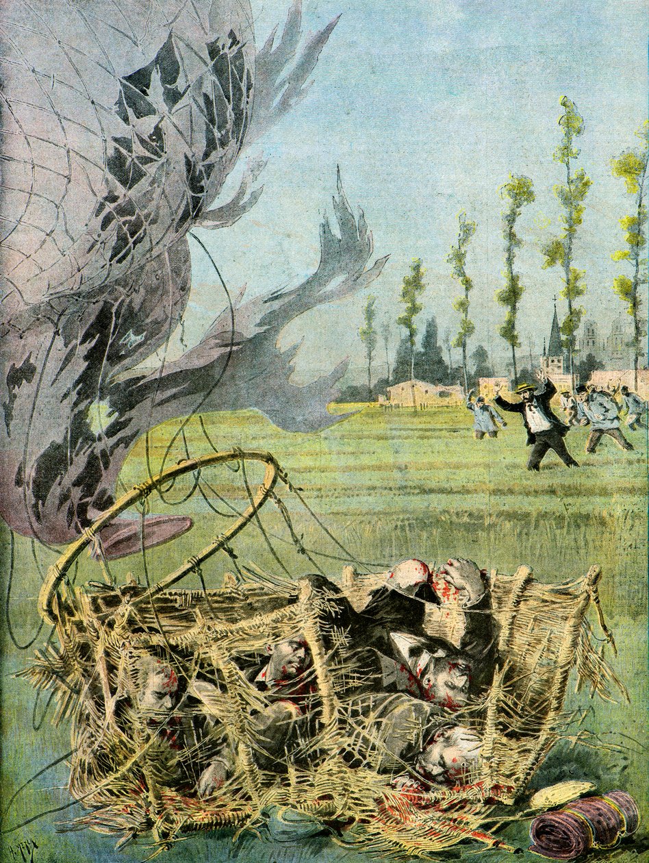 ハル号遭難事故（1895年）（イラスト 作： アンリマイヤー