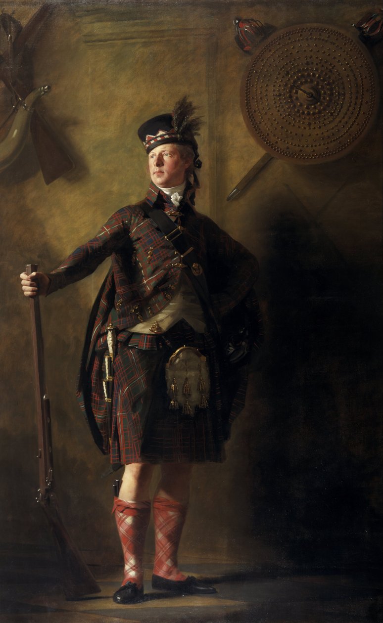 グレンガリー大佐Alastair Ranaldson Macdonell（1771 作： ヘンリー・レイバーン