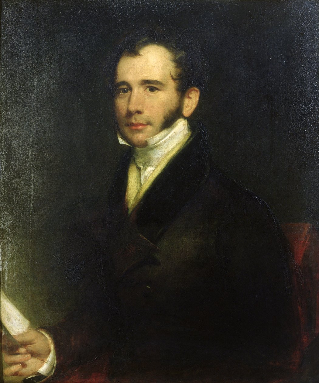 ウィリアム・トーマス・ブランデの肖像（1788-1866）1830 作： ヘンリー・ウィリアム・ピッカーズギル