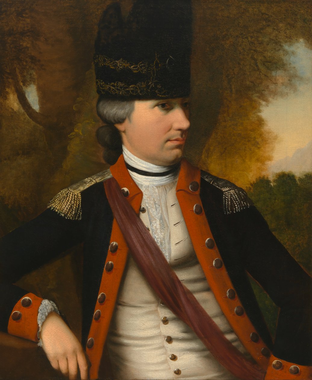 チャールズ・コーツワース・ピンクニー、c。 1773年。 作： ヘンリー・ベンブリッジ
