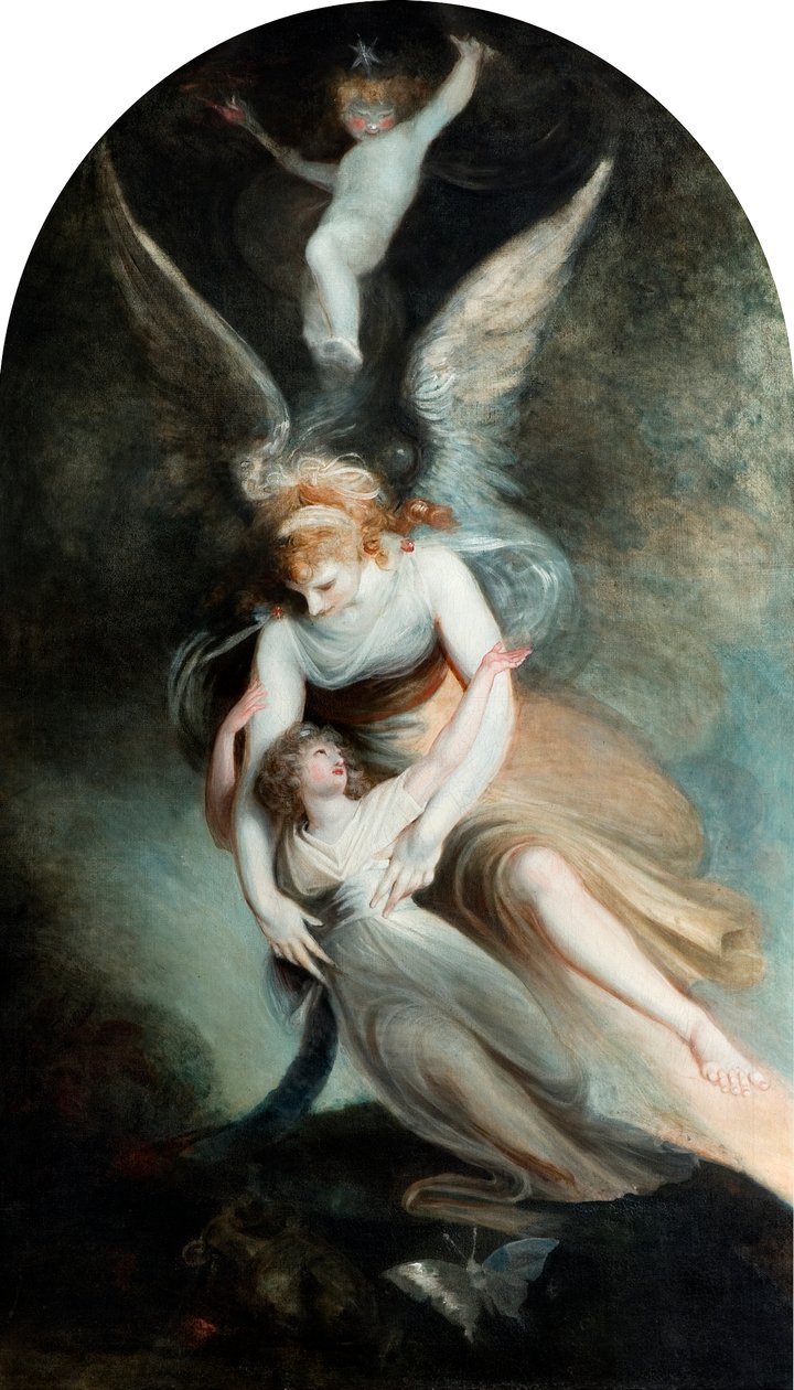 ペネロペブースビーの神格化、1792年 作： ヨハン・ハインリヒ・フスリ
