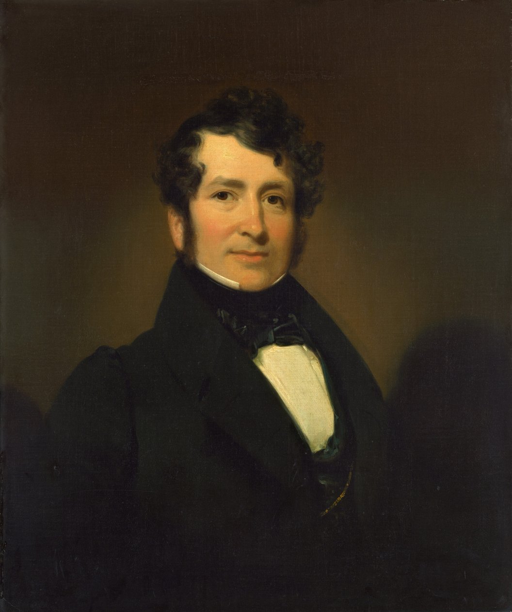 ジョージ・ポープ・モリス、c。 1836年。 作： ヘンリー・インマン