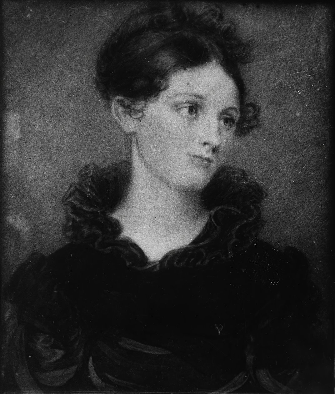 婦人の肖像、ca。 1820年。 作： ヘンリー・インマン