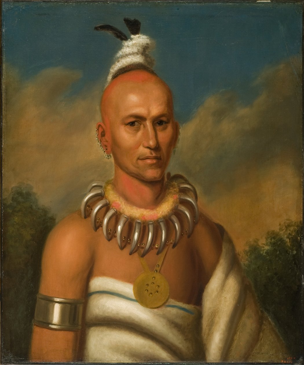 Tai-O-Mah（Fox）、1831？33 作： ヘンリー・インマン