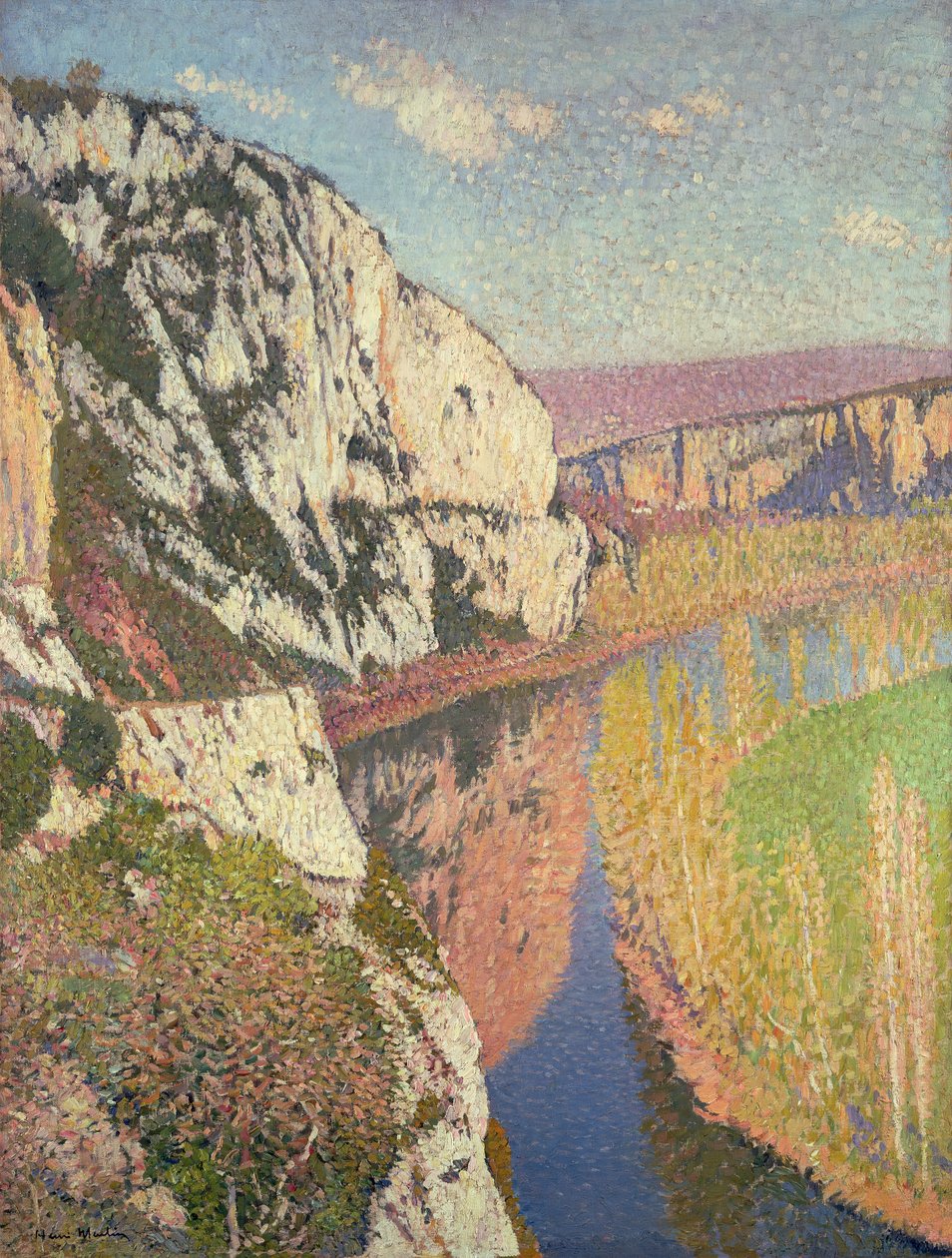 Douellensの風景、1897年 作： ヘンリー・モレ