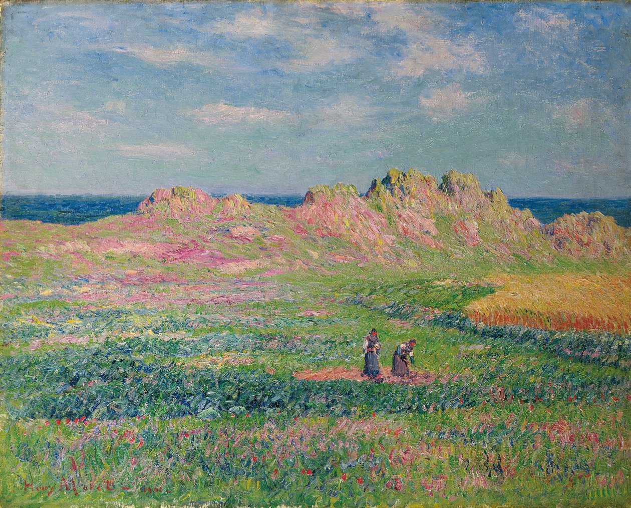 ウェサン島、1901 作： ヘンリー・モレ