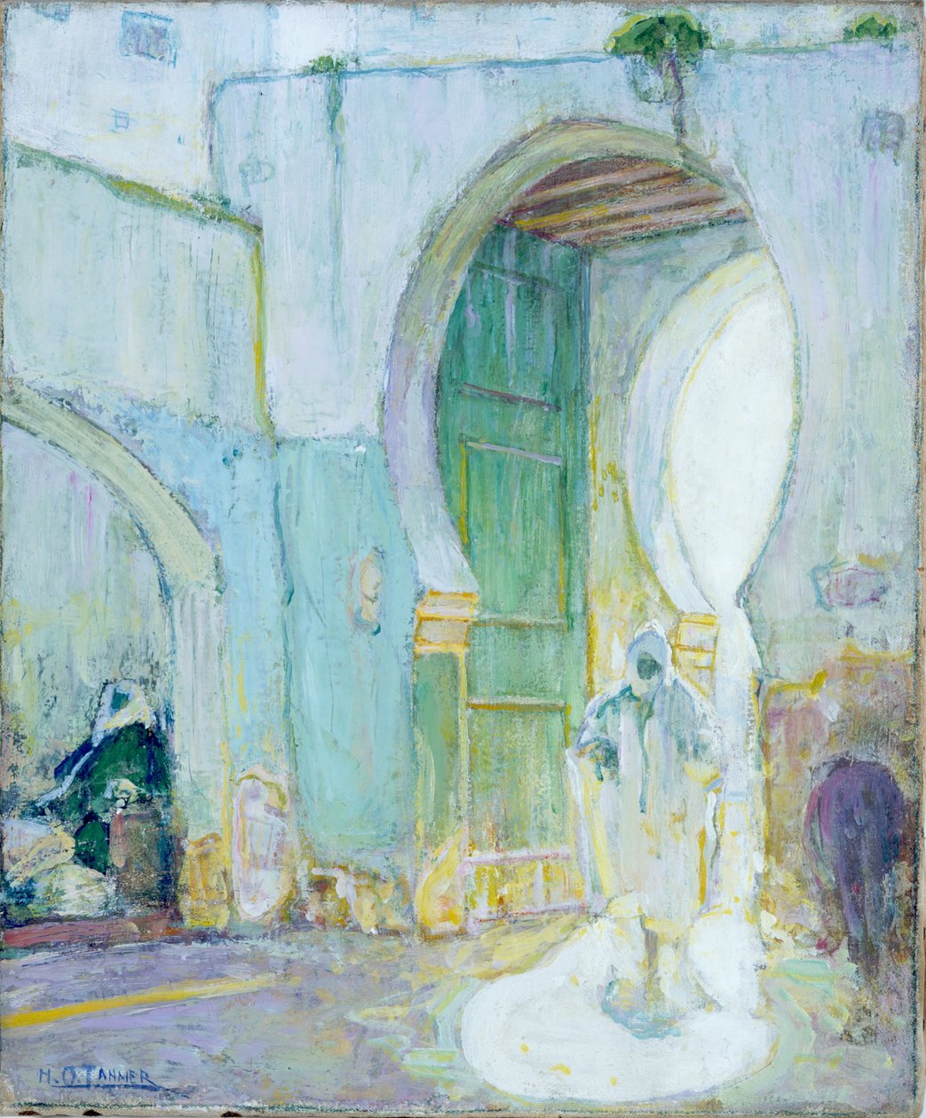 ゲートウェイ、タンジェ、1912年頃（油彩・キャンバス） 作： ヘンリー・オサワ・タナー