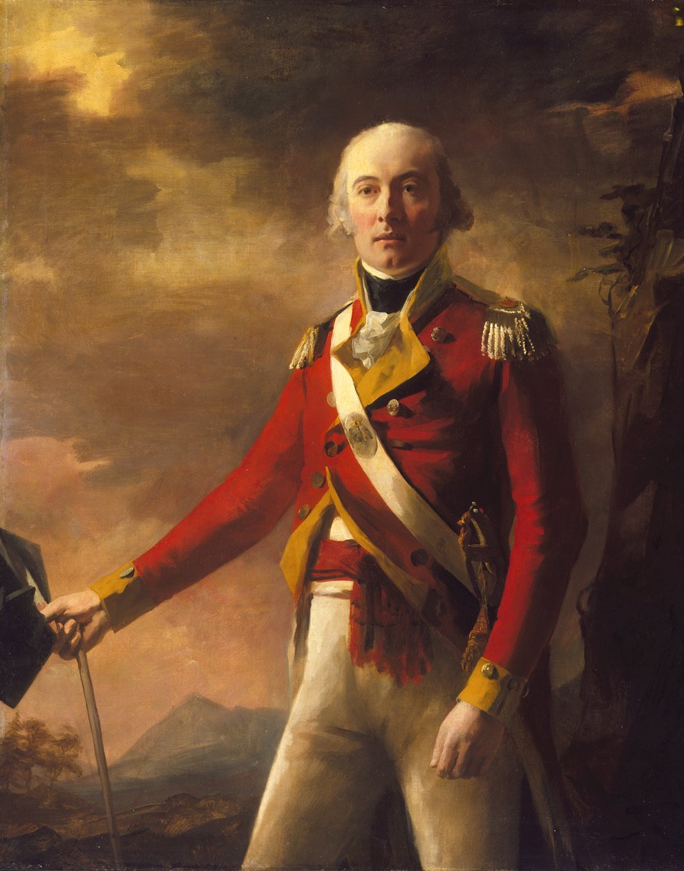 アンドリューヘイ少将、1811年 作： ヘンリー・レイバーン