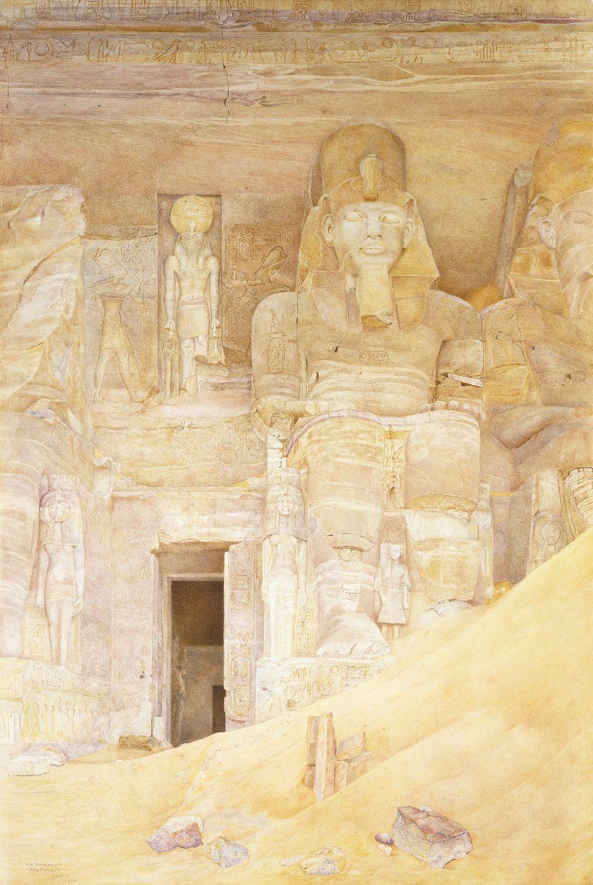 アブシンベル、1900 作： ヘンリー・ロデリック・ニューマン
