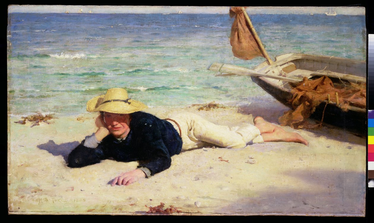 暑い夏の日 作： ヘンリー・スコット・テューク