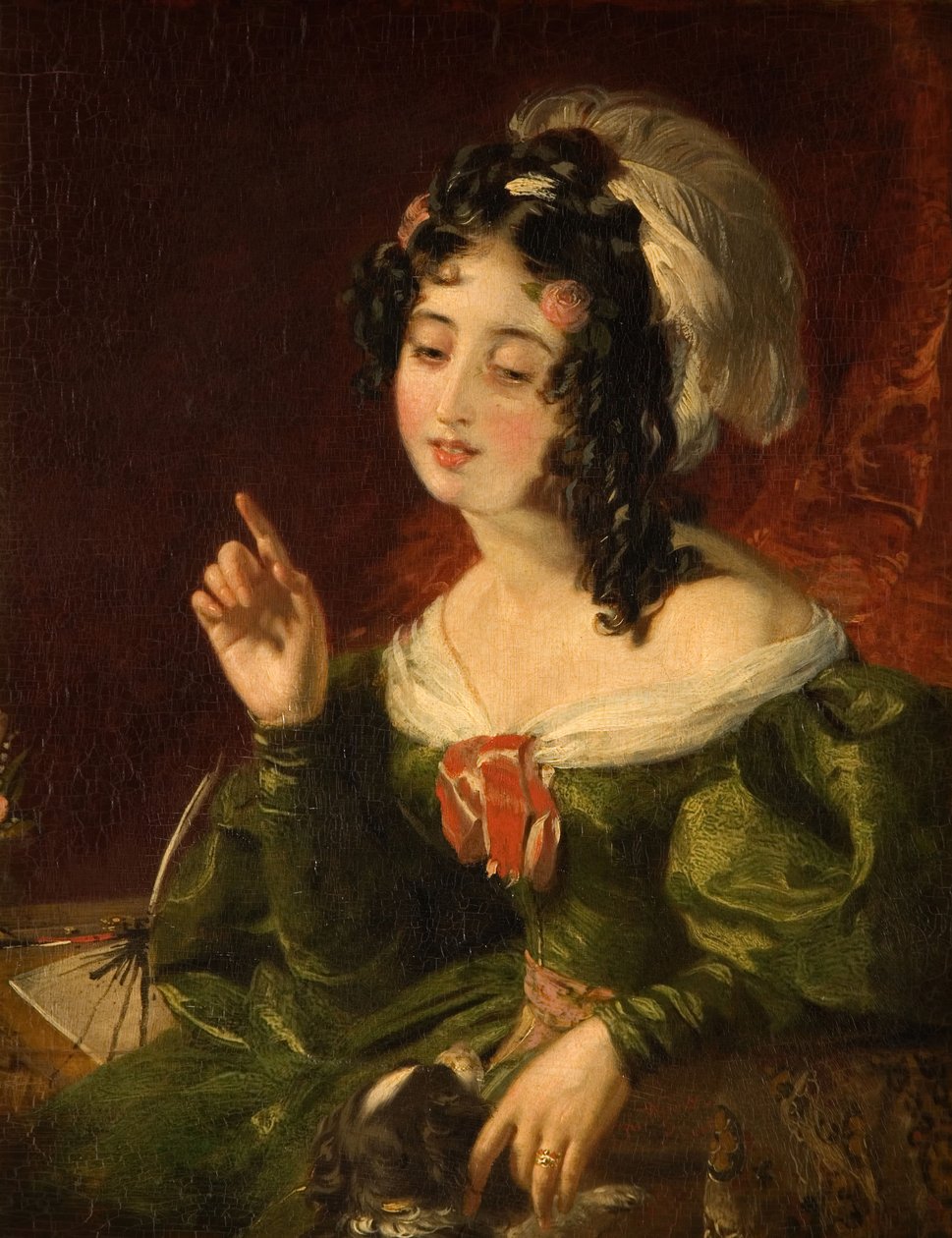 いたずらなペット、1814-1840。 作： ヘンリー・ワイアット