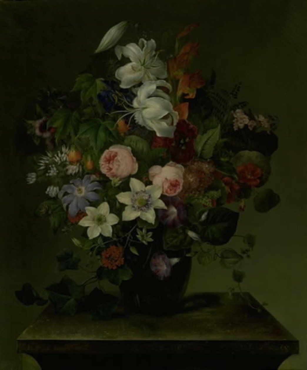スゲとツタの花束 作： Hermania Neergaard