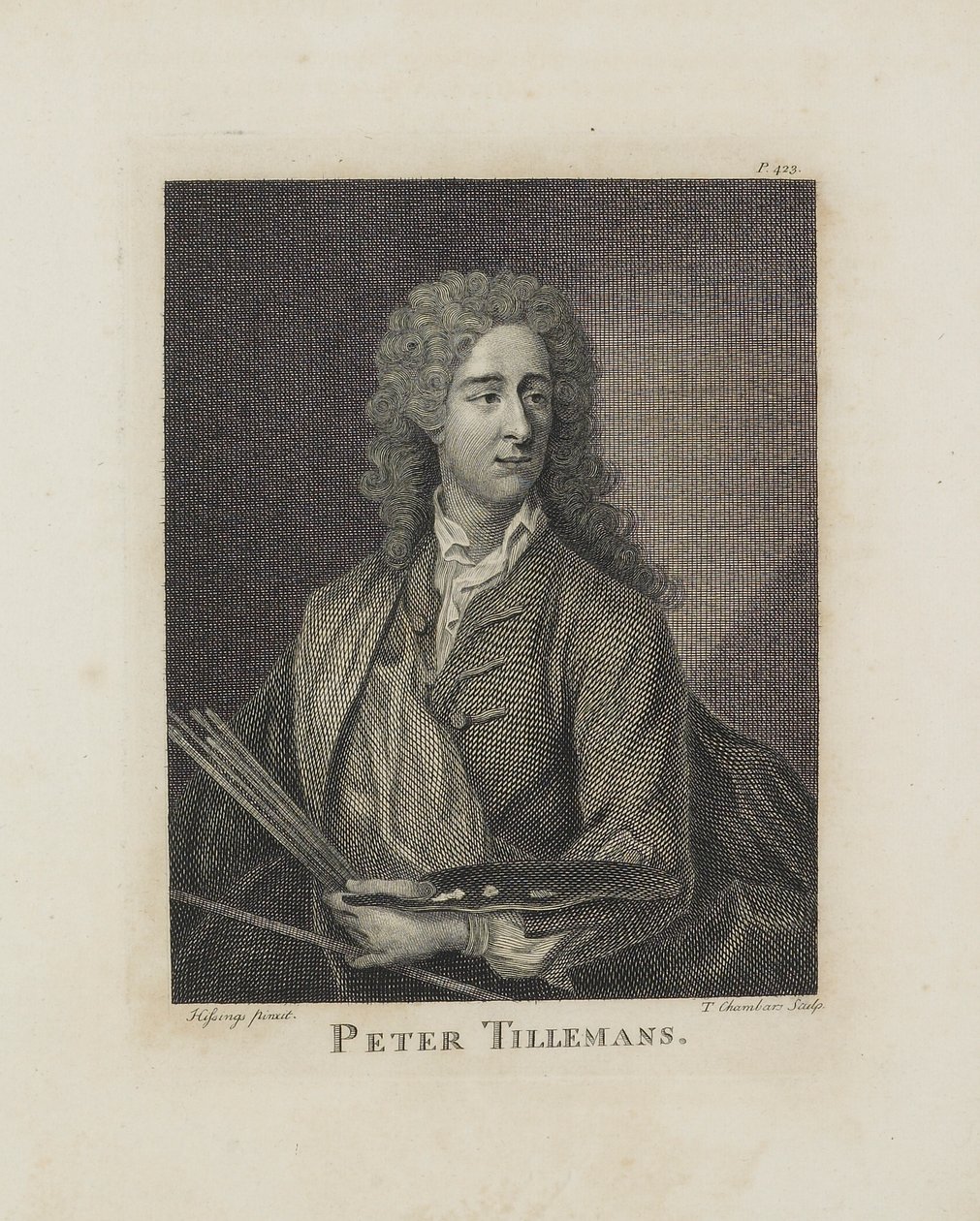 ピーターティルマンス、トーマスシャンバール（1724-89）によって彫刻、1762年頃 作： シューという音