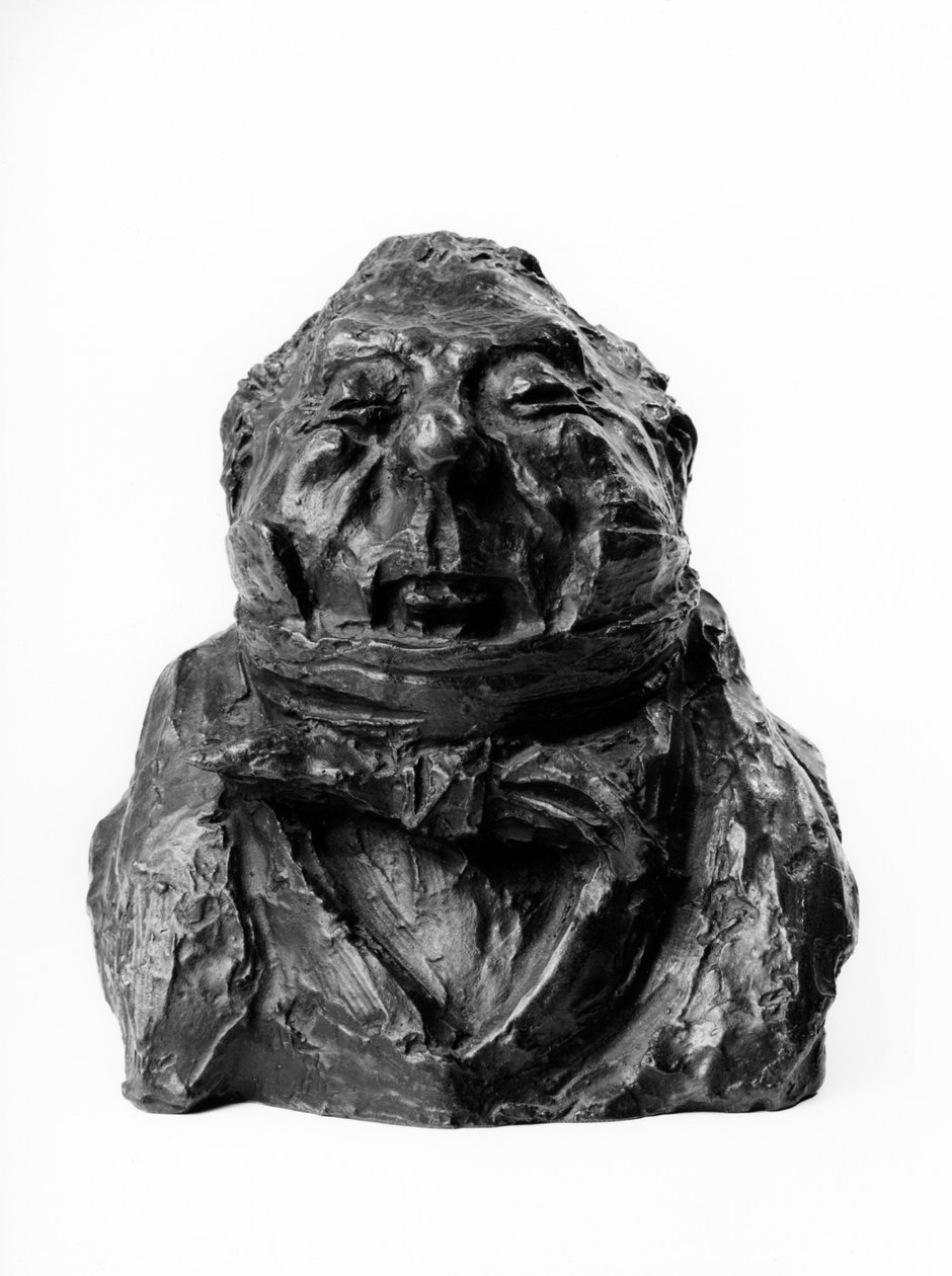 シャルル＝ギヨーム・エティエンヌの風刺画（ブロンズ 作： オノレ・ドーミエ