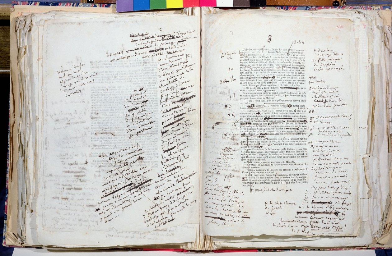 「Modeste Mignon」の証拠（p.127）は著者、1844年に修正 作： オノレ・ド・バルザック