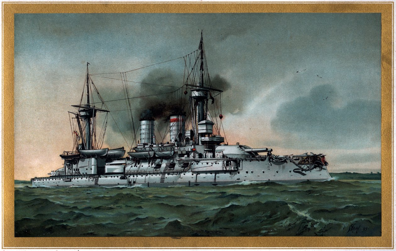 SM戦艦選挙人フリードリヒヴィルヘルム 作： ヒューゴ・グラフ