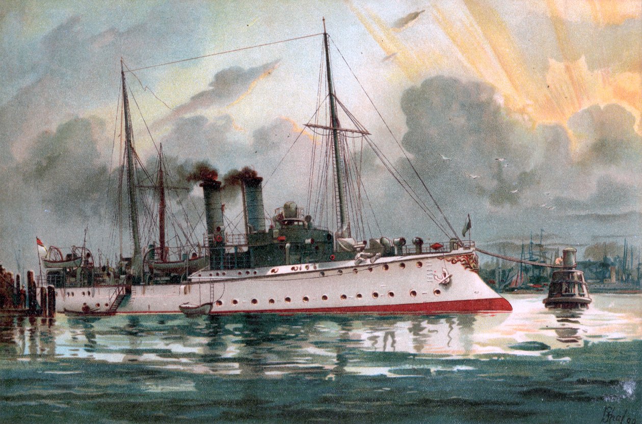 S.M. Gunboat Iltis 作： ヒューゴ・グラフ