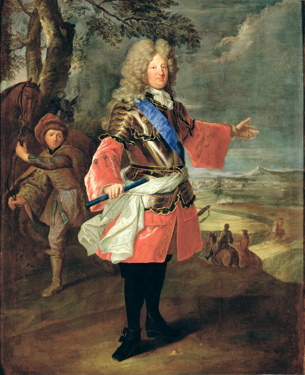 ルイ・ド・フランス（1661-1711）ル・グラン・ドーフィン、1697 作： ヒヤシンス・フランソワ・リゴー