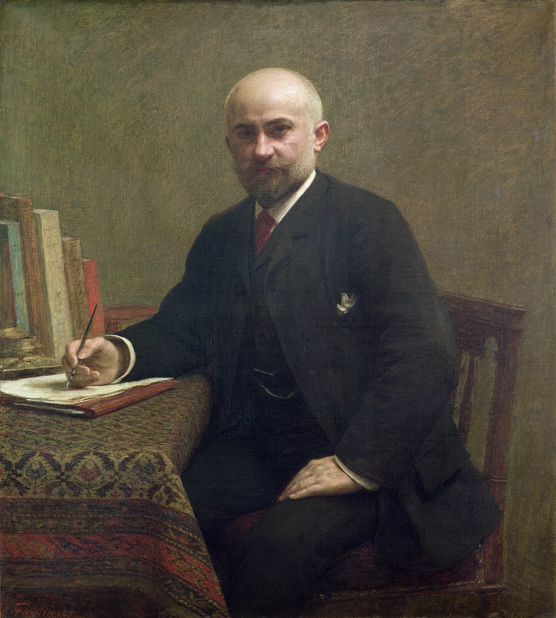 アドルフジュリアン（1840〜1932）1887 作： イグナス・アンリ・ジャン・ファンタン・ラトゥール