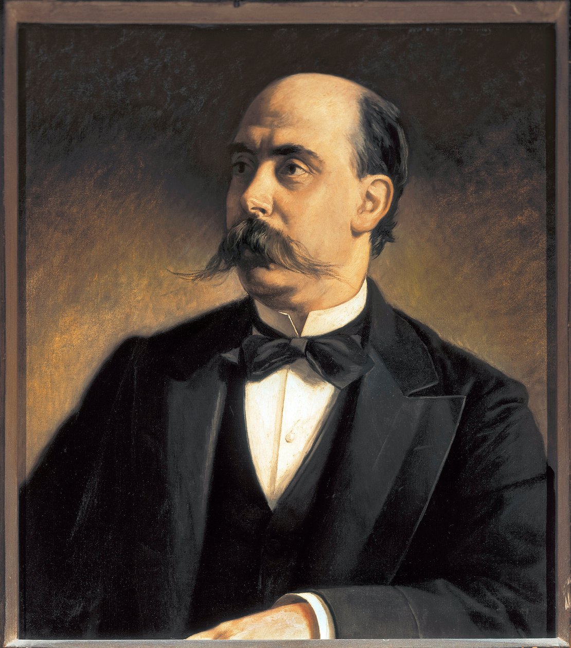 エミリオ・カステラ（1832-1899）の肖像 作： イグナシオ・スアレス・リャノス