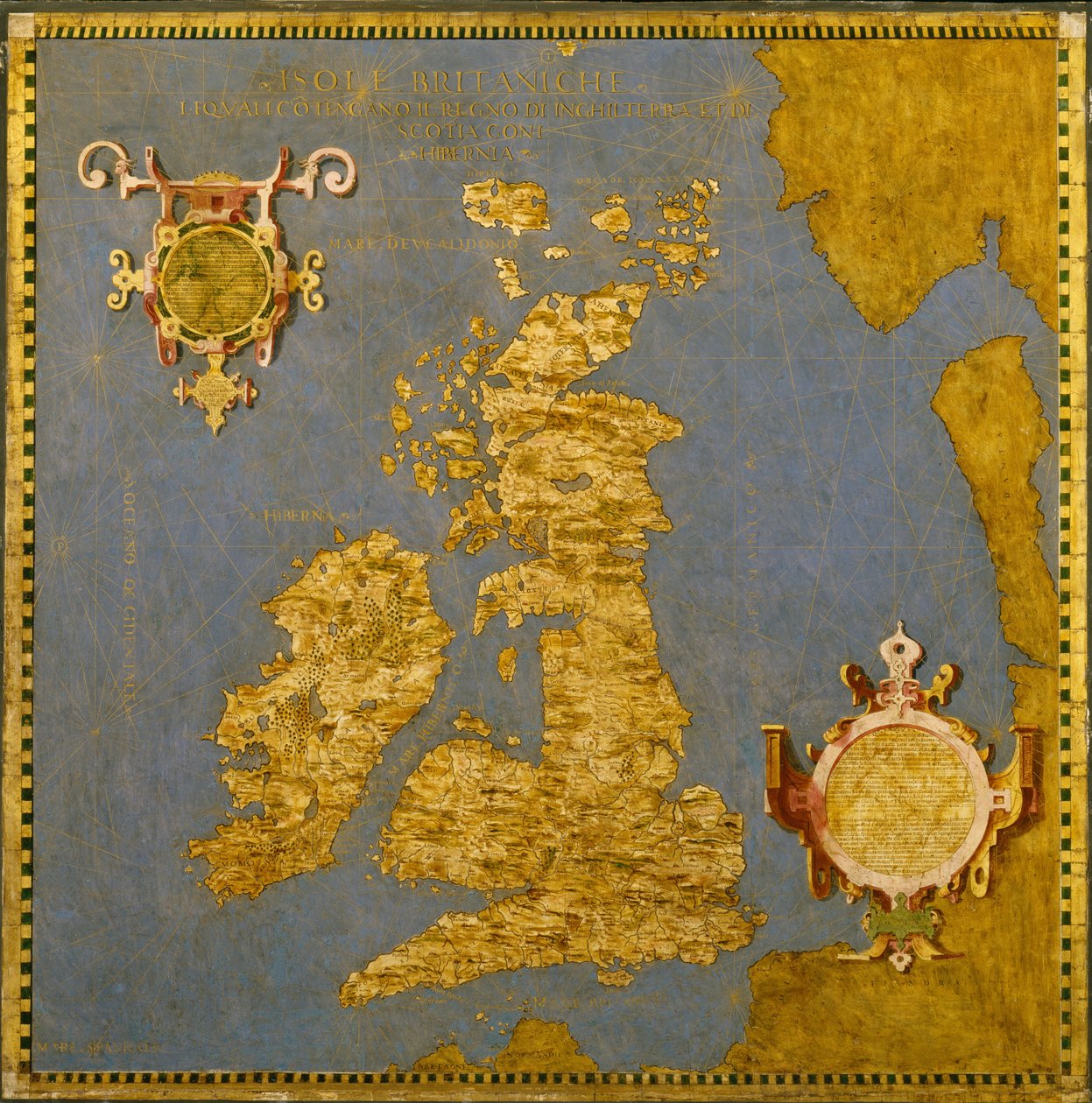 イタリア語： Isole Britanniche イギリス諸島 作： イグナツィオ・ダンティ