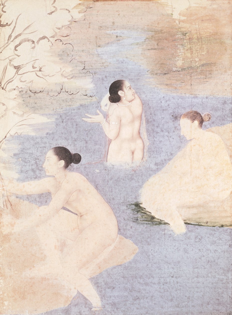 3つの水浴び 作： インドの学校