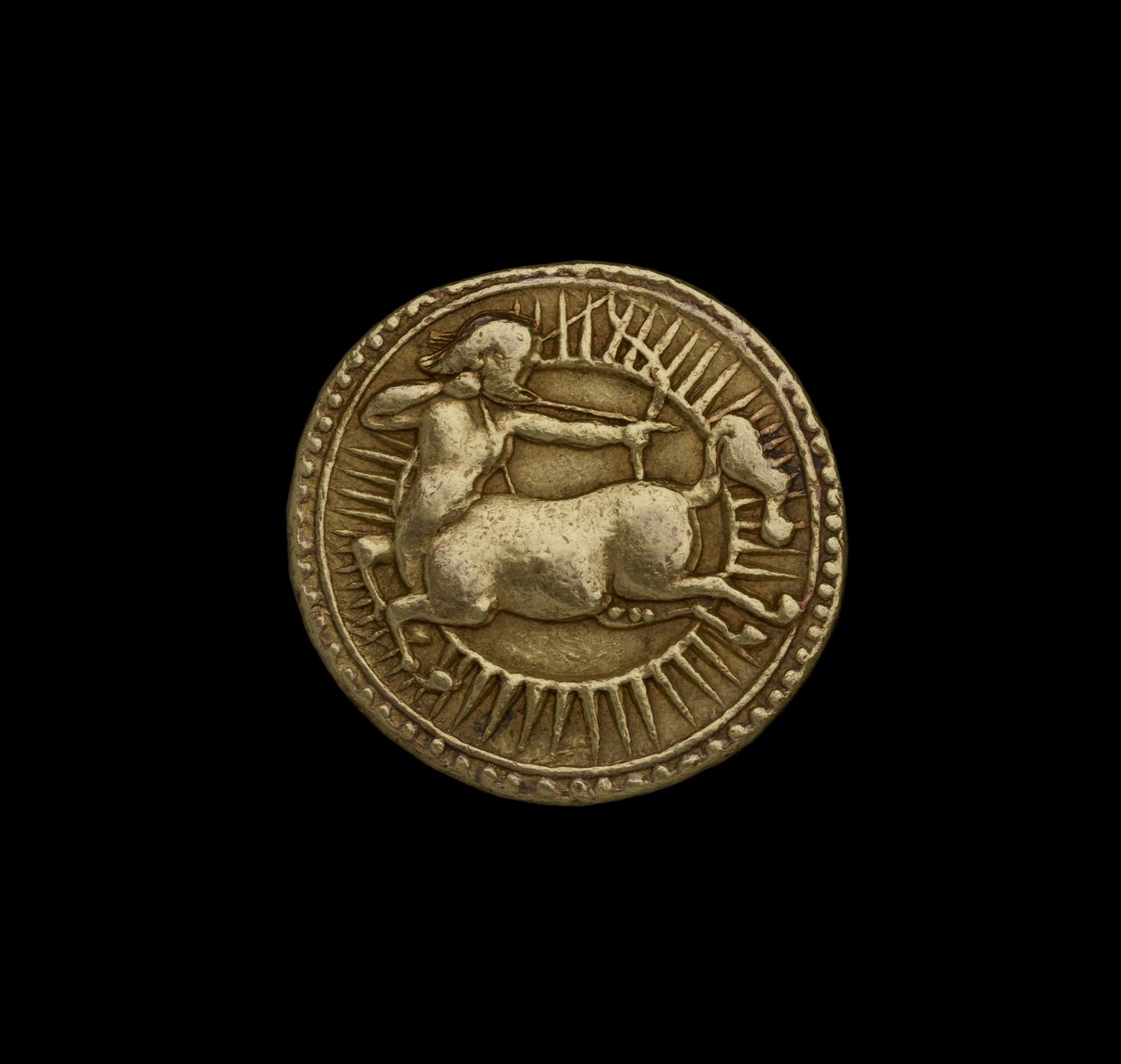 アグラのムガル帝国の硬貨 作： インドの学校