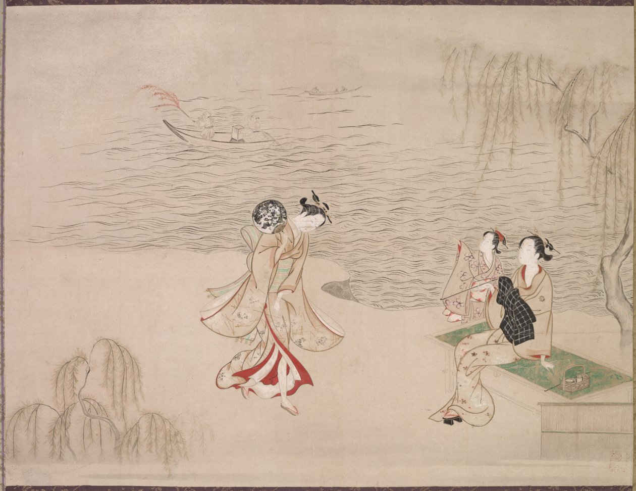 海岸の美女たち 作： 一筆祭文鳥