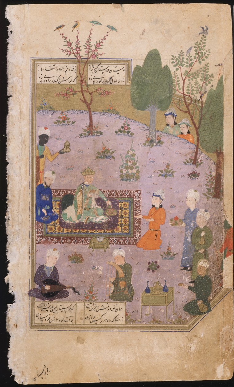 Khusraw Feasting、1431 作： イランのマスター