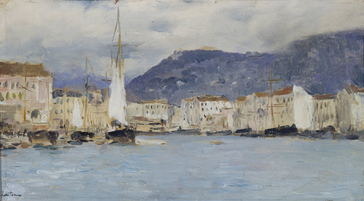 イタリアの風景、1890 作： アイザック・イリイチ・レヴィタン