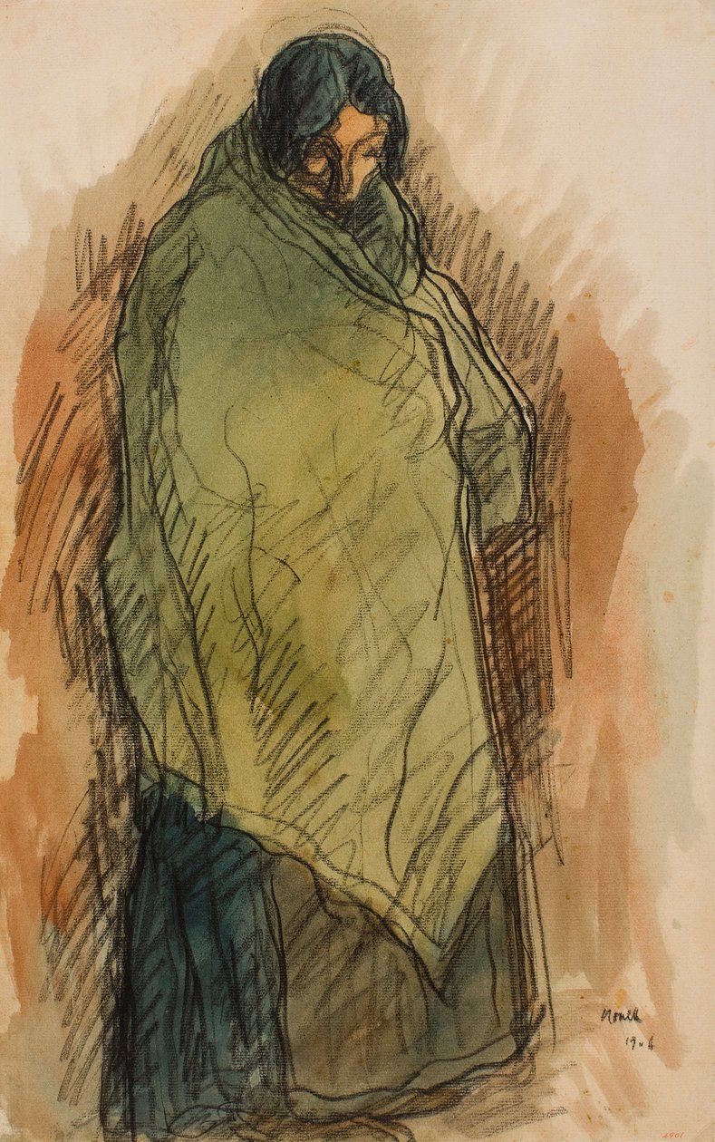 ジプシー立ち 作： Isidre Nonell